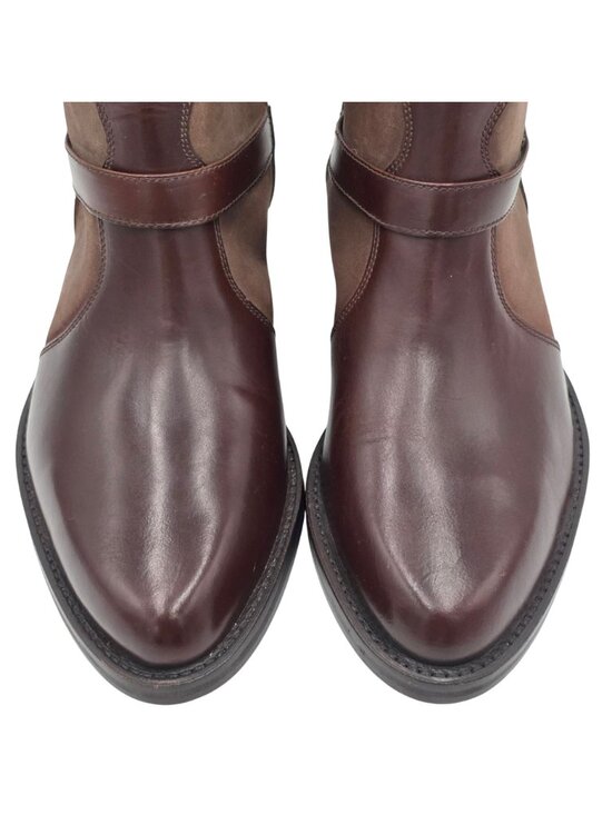 NEW Deadstock Florsheim Mens 8EEE Brown Leather Suede Zipper Ankle Dress Boots main image 10